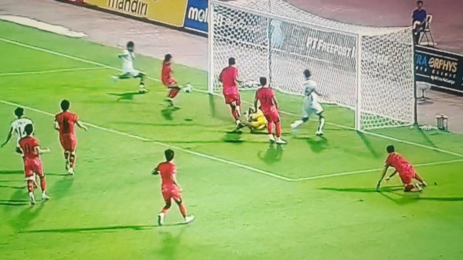 Timnas Indonesia U-23 vs Korea Selatan. [Istimewa]